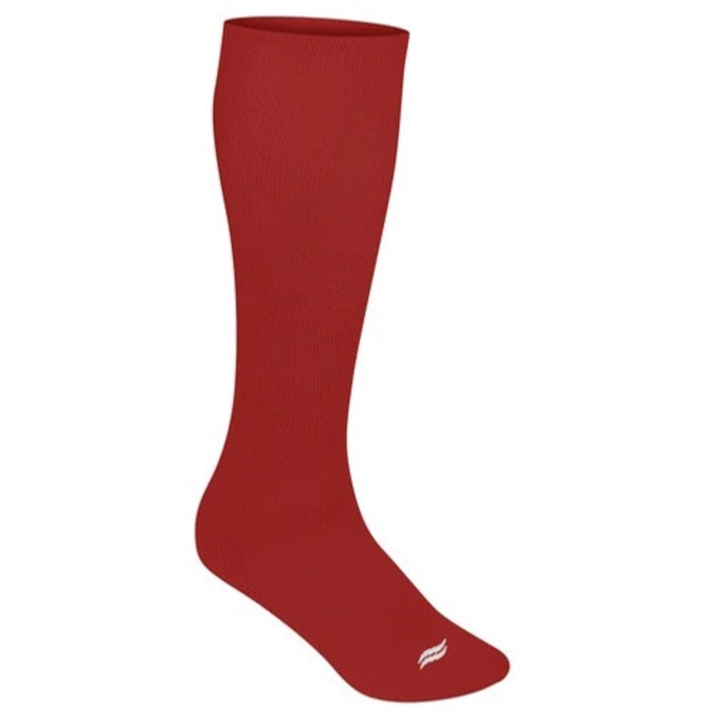 Sof Sole All-Sport Youth Team Socks - 2 Pack, Red, Small